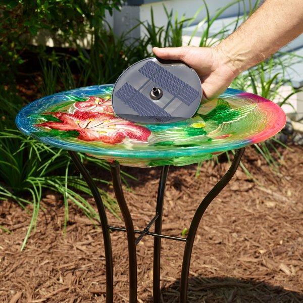 AquaNura Mini Solar Birdbath Kit (Birdbath not included)