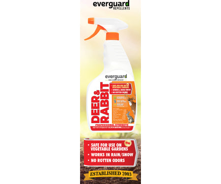 Everguard Deer and Rabbit Repellent 32 Oz. Rtu Spray Bottle