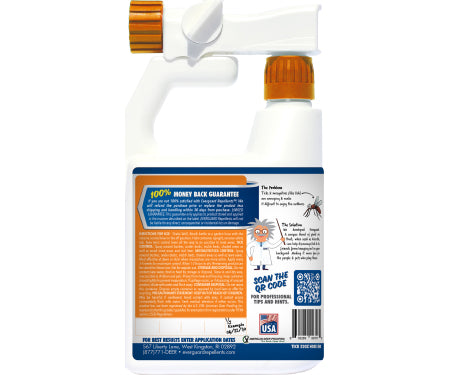 Everguard Eco-Friendly Tick & Mosquito Repellent, 32Oz Hose End