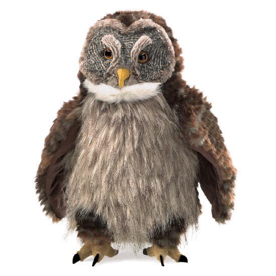 Hooting Owl Hand Puppet