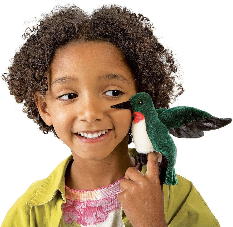 Mini Hummingbird Finger Puppet