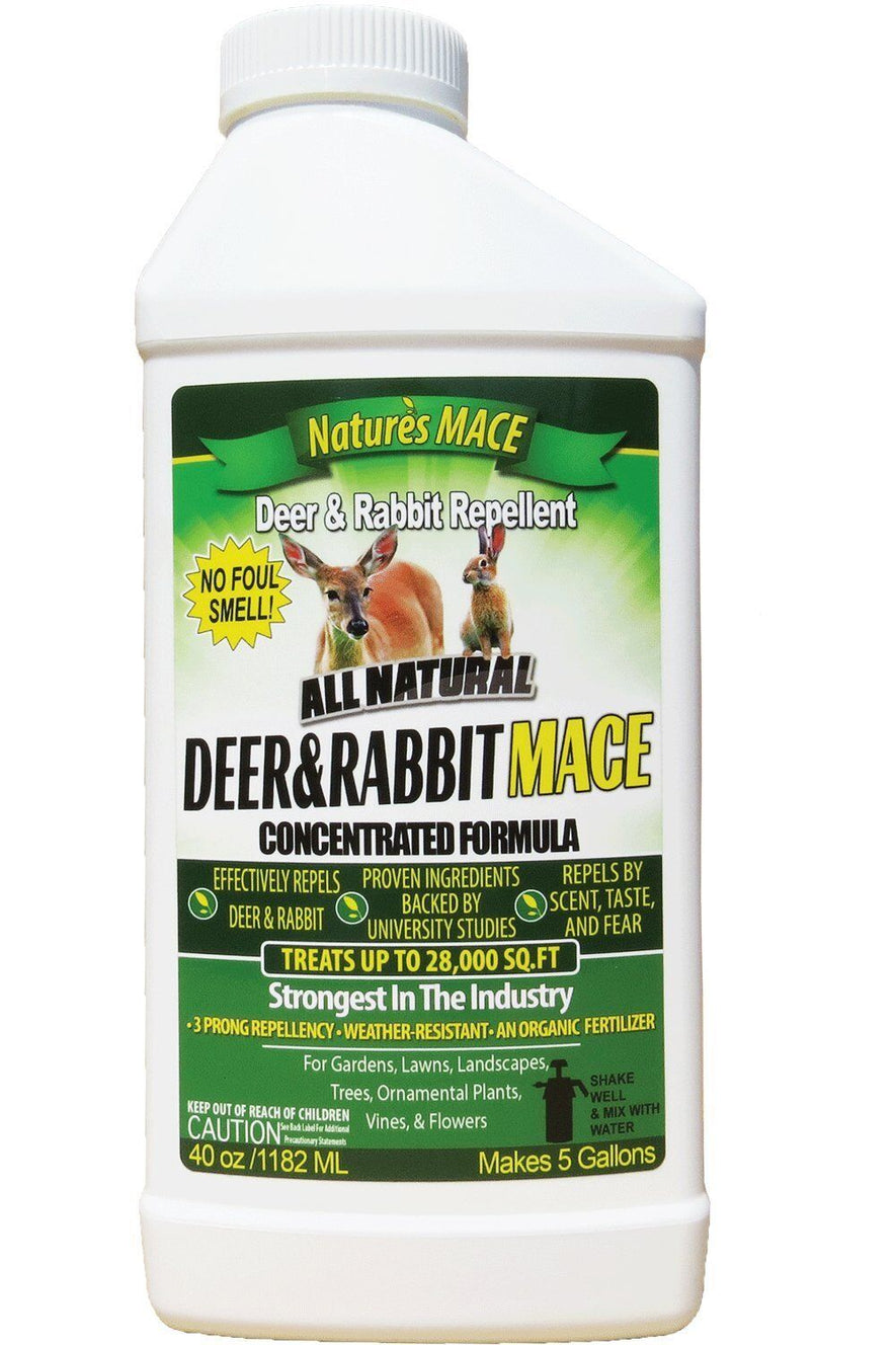 Nature's Mace Deer and Rabbit Repellent, 40oz Concentrate