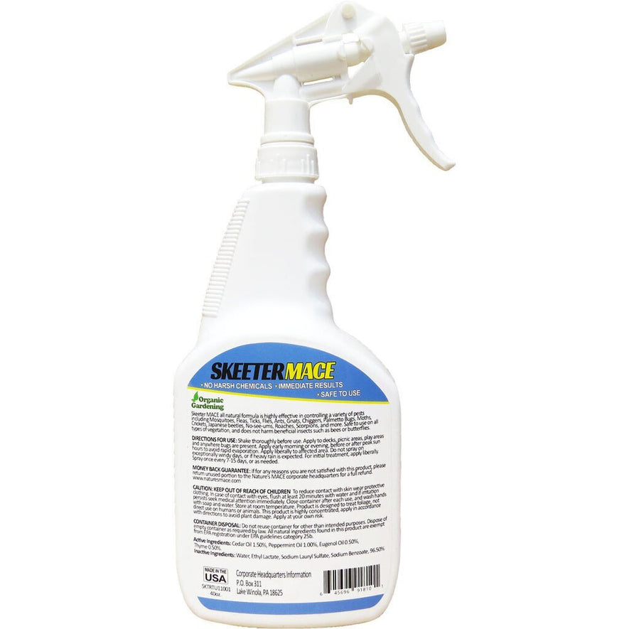 Nature's Mace Mosquito Repellent, 40oz RTU