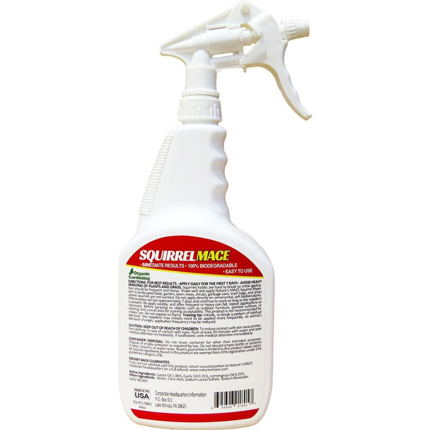 Nature's Mace Squirrel Repellent, 40oz RTU