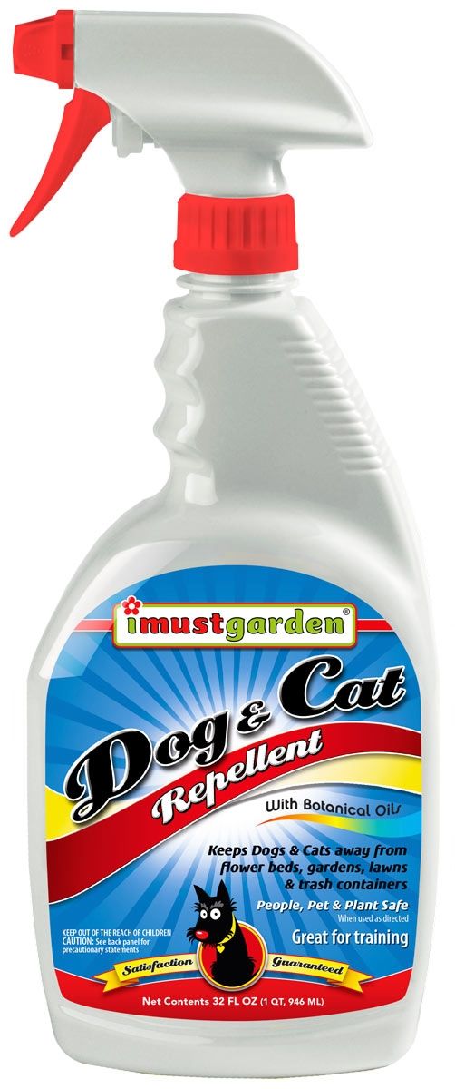 garden cat deterrent spray I Must Garden Dog & Cat Repellent 32 oz
