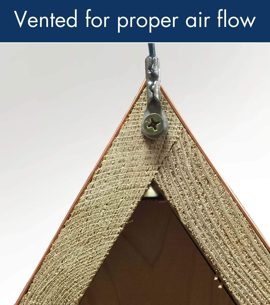 Coppertop Chickadee Wren Bird House