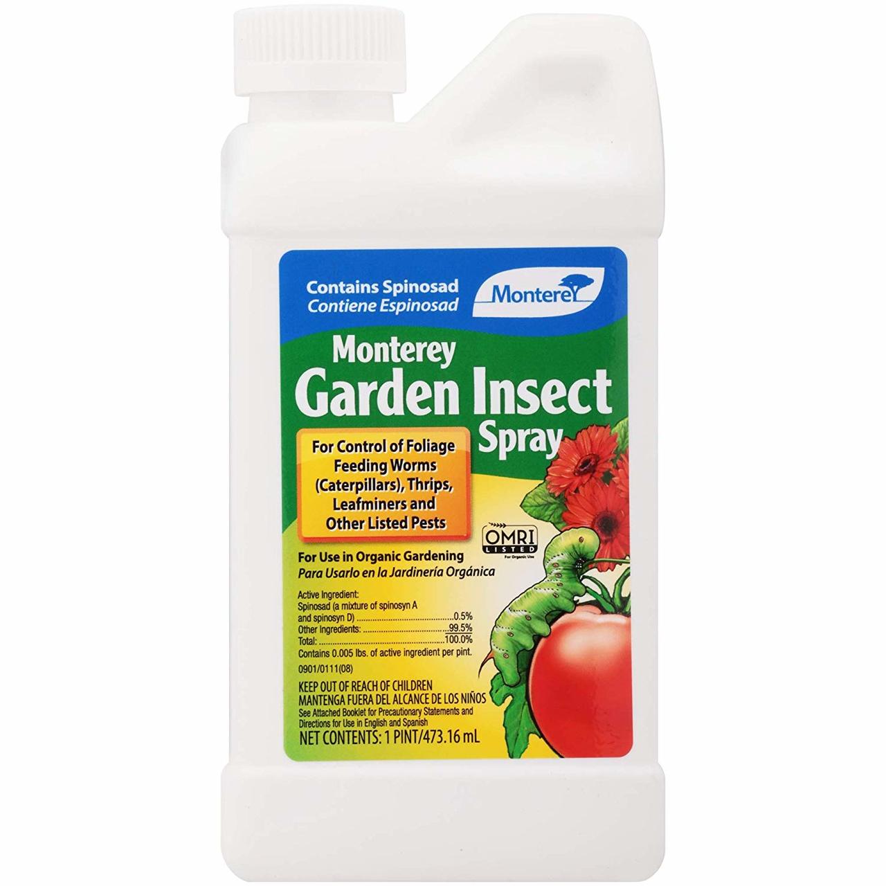 btk garden spray Monterey Garden Insect Spray