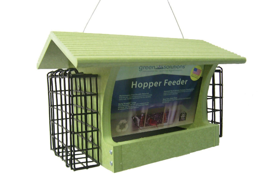 Green Solutions Medium Hopper Feeder With Suets