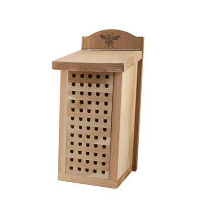 Heavy Duty Cedar Mason Bee House