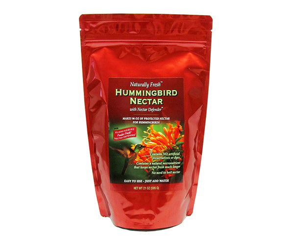 Naturally Fresh Hummingbird Nectar with Feeder Fresh (TM) Nectar Defender (TM) Powder Nectar