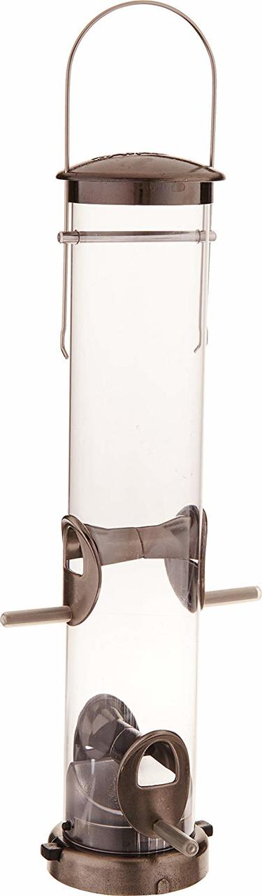 Quick-Clean Nickel Seed Tube Feeder, Medium