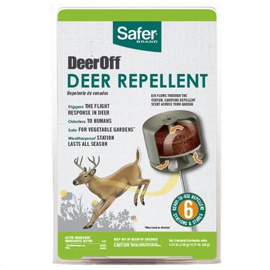 Safer Brand Deer Off Waterproof Deer Repelling Stations