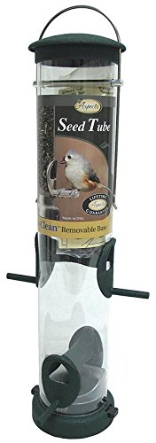Spruce Quick Clean Tube Seed Feeder, Medium