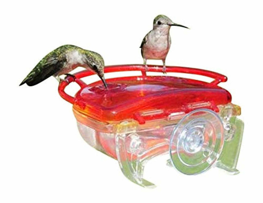 The Gem Window Hummingbird Feeder