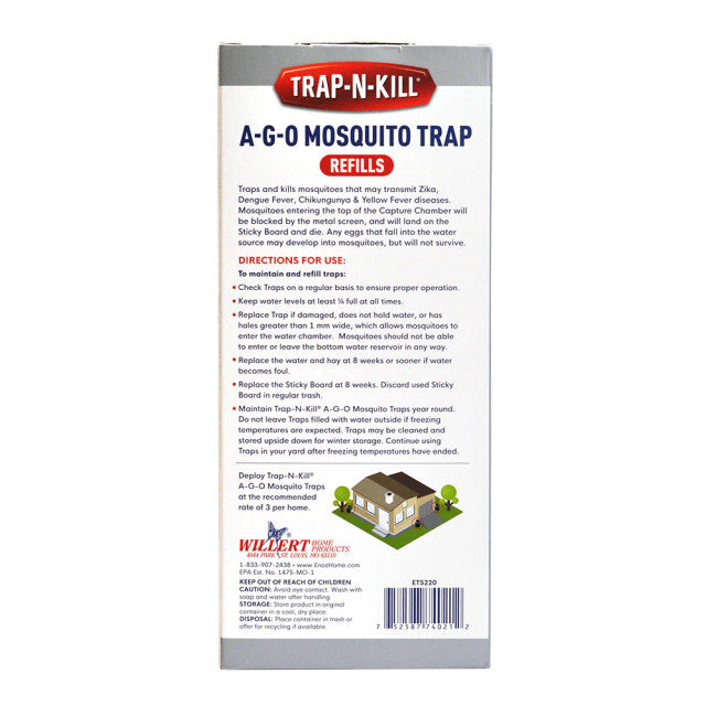 Trap-N-Kill A-G-O Mosquito Trap Refills