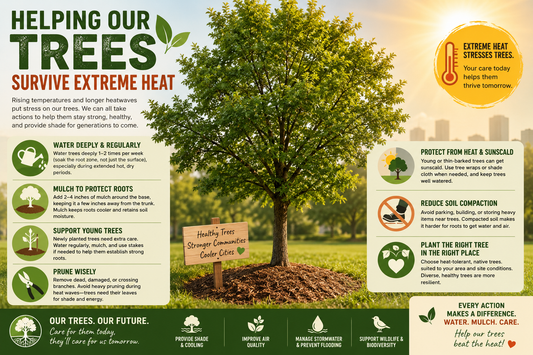 Helping Our Trees Survive Extreme Heat