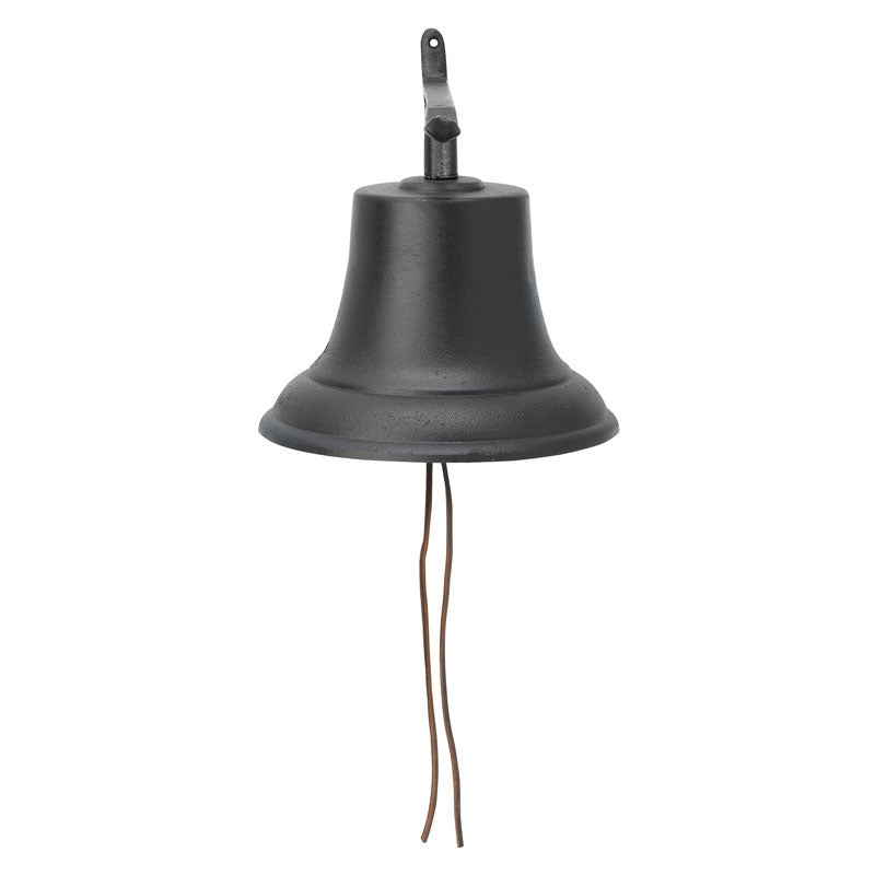 Large Black Country Bell with Wall Mount