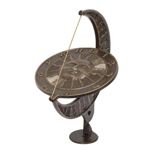 Sun & Moon Decorative Garden Sundial
