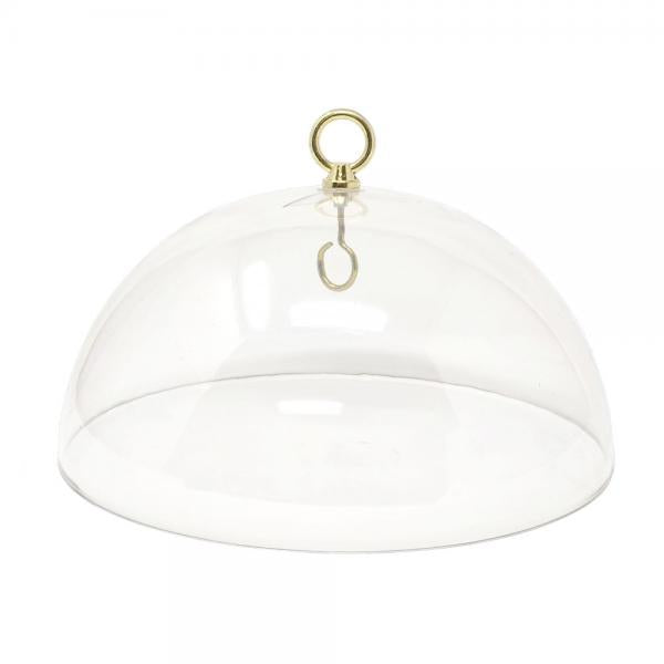 12-Inch Clear Hanging Baffle