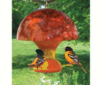 12-Inch Orange Hanging Baffle