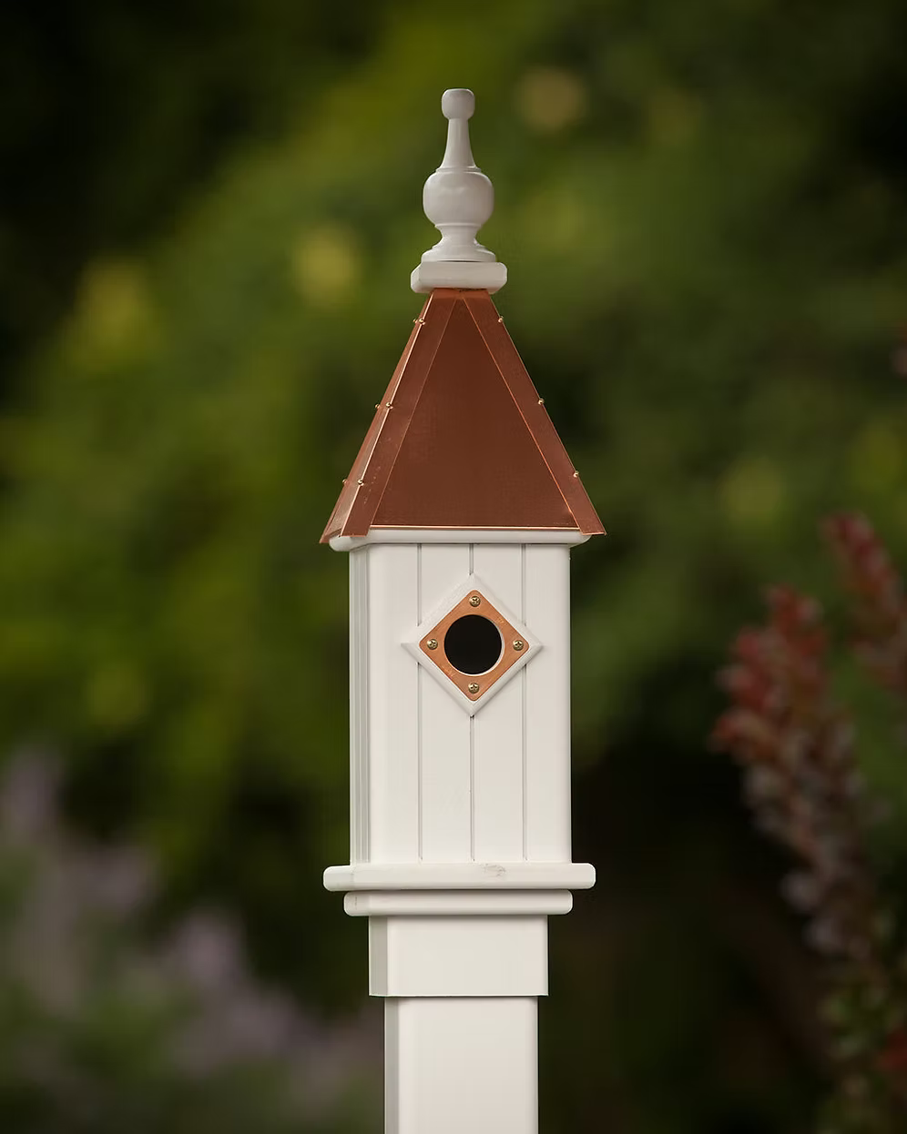 Small Copper Roof Bluebird House