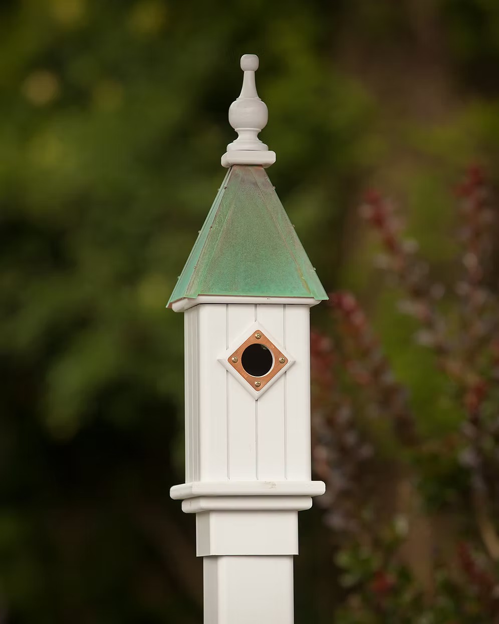 Small Copper Roof Bluebird House