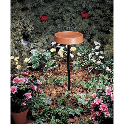 Allied Precision 12-Inch Heated Bird Bath w/ Metal Stand
