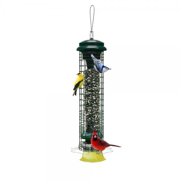 Weight-Activated Squirrel-Resistant Wild Bird Feeder