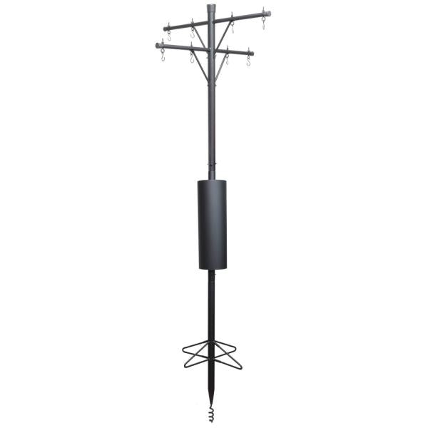 8-Feeder Squirrel-Resistant Pole Feeding Station