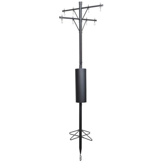 8-Feeder Squirrel-Resistant Pole Feeding Station