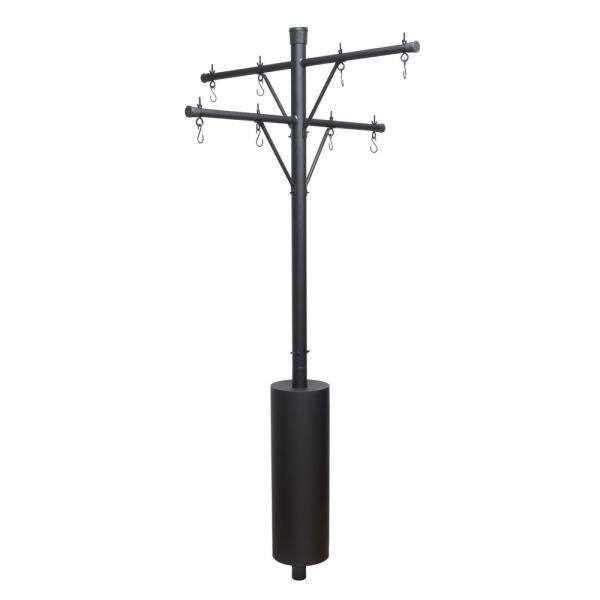 8-Feeder Squirrel-Resistant Pole Feeding Station
