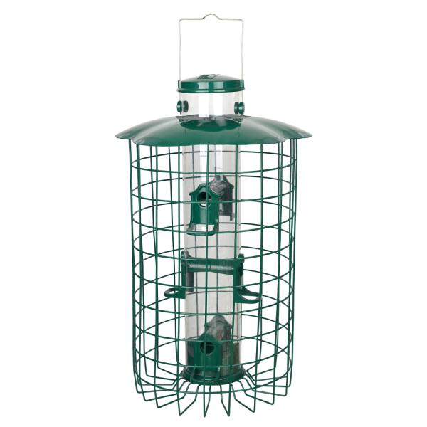Squirrel-Guard 10-Cup Caged Bird Feeder