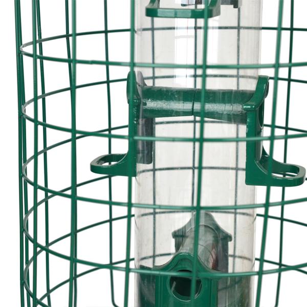 Squirrel-Guard 10-Cup Caged Bird Feeder