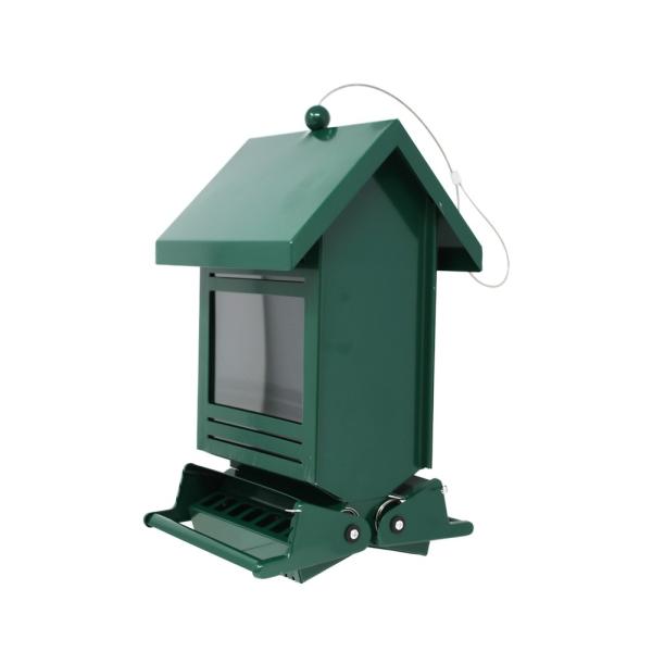 Weight-Activated Squirrel-Resistant Hopper Bird Feeder