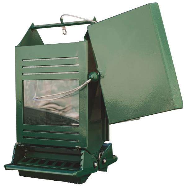 Weight-Activated Squirrel-Resistant Hopper Bird Feeder