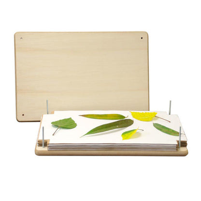 12 x 18 Inch Flower & Leaf Nature Press