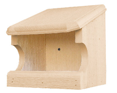 Open-Front Pine Nesting Shelf for Robins & Phoebes