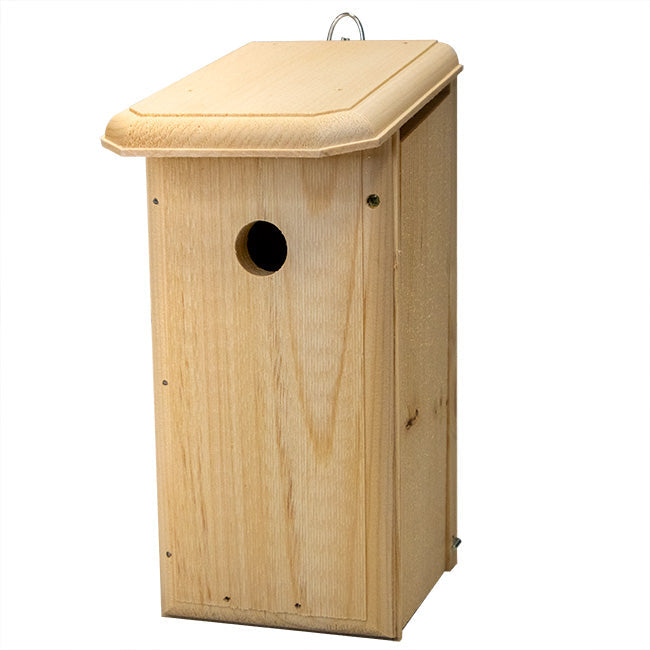 Pine Chickadee Nesting House with Ventilation