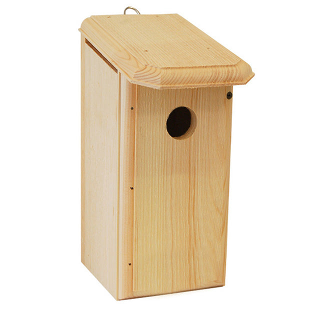 Pine Nest Box for Titmice, Warblers & Tree Swallows