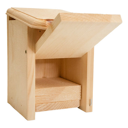 Sparrow-Resistant Western Bluebird Nest Box with Slot Entry