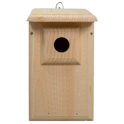 Western Bluebird Observation Nest Box with Clear Viewing Panel