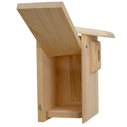Western Bluebird Observation Nest Box with Clear Viewing Panel