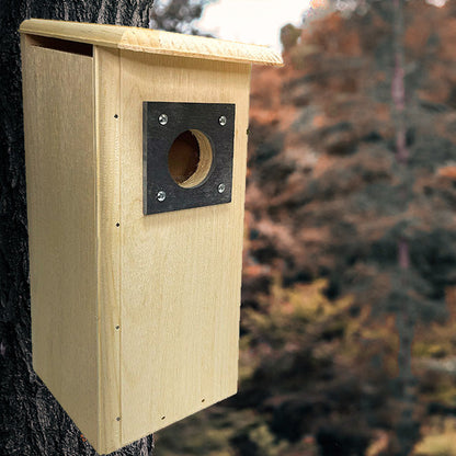 Multi-Species Woodpecker Pine Nest Box with Slate Guard