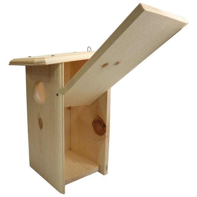 Pine Bufflehead Duck Nesting House with Interior Ladder