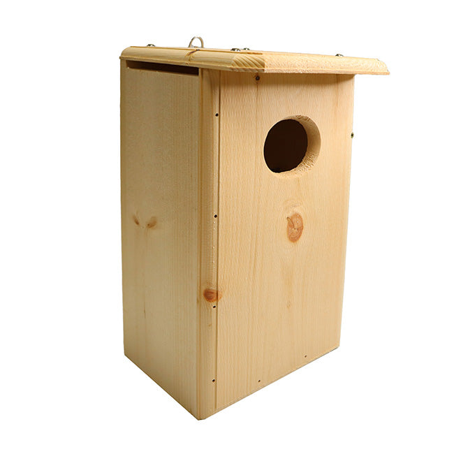 Pine Bufflehead Duck Nesting House with Interior Ladder