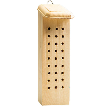 Pine Solitary Bee House for Garden Pollinators