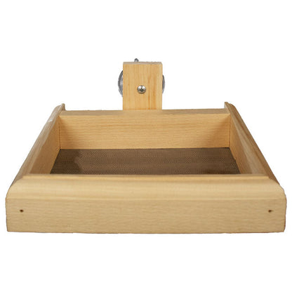 Pine Window Bird Feeder with Suction Cups
