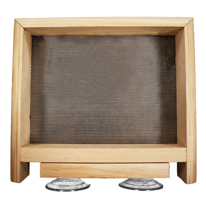 Pine Window Bird Feeder with Suction Cups