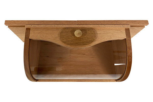 Mahogany In-Window Bird Feeder with Clear Viewing Panel