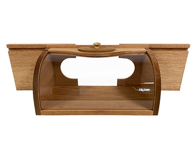 Mahogany In-Window Bird Feeder with Clear Viewing Panel
